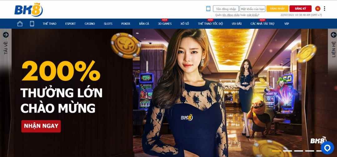 BK8 là một nhà cái lớn và uy tín