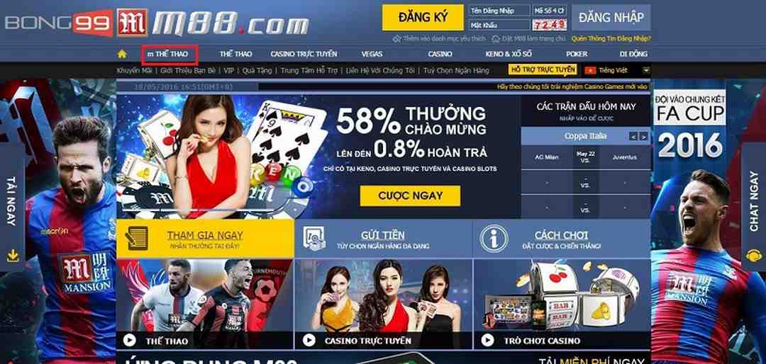 Những lý do nên đăng ký tài khoản tại M88 hiện nay