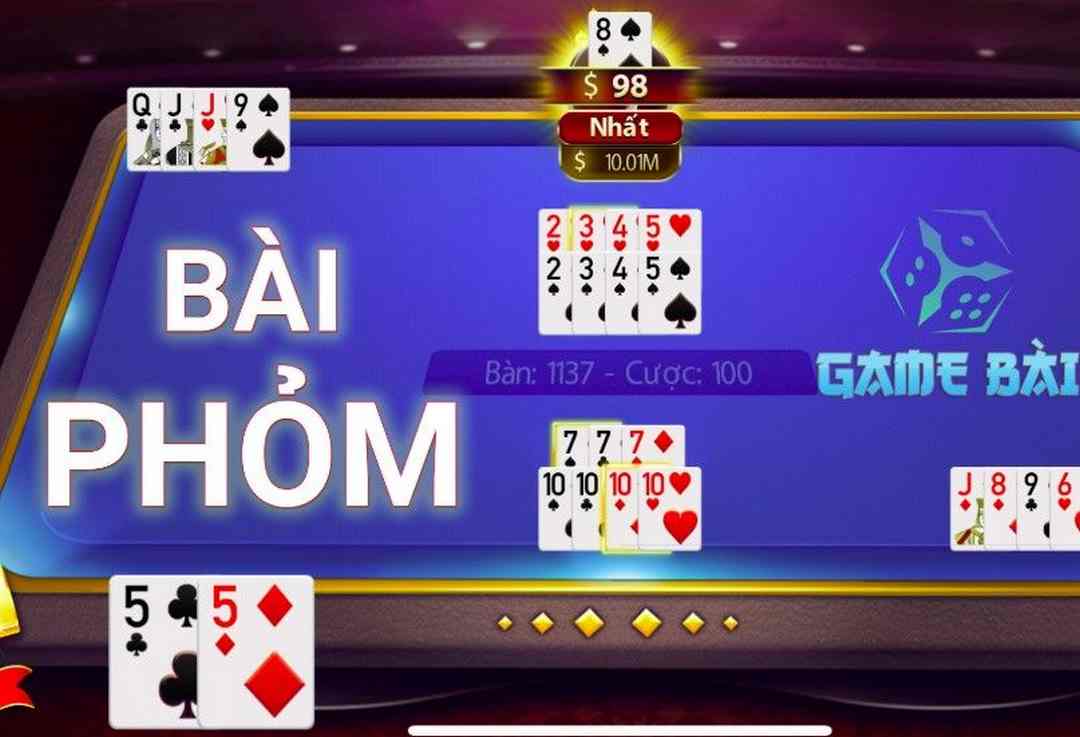 Game bài Phỏm trực tuyến