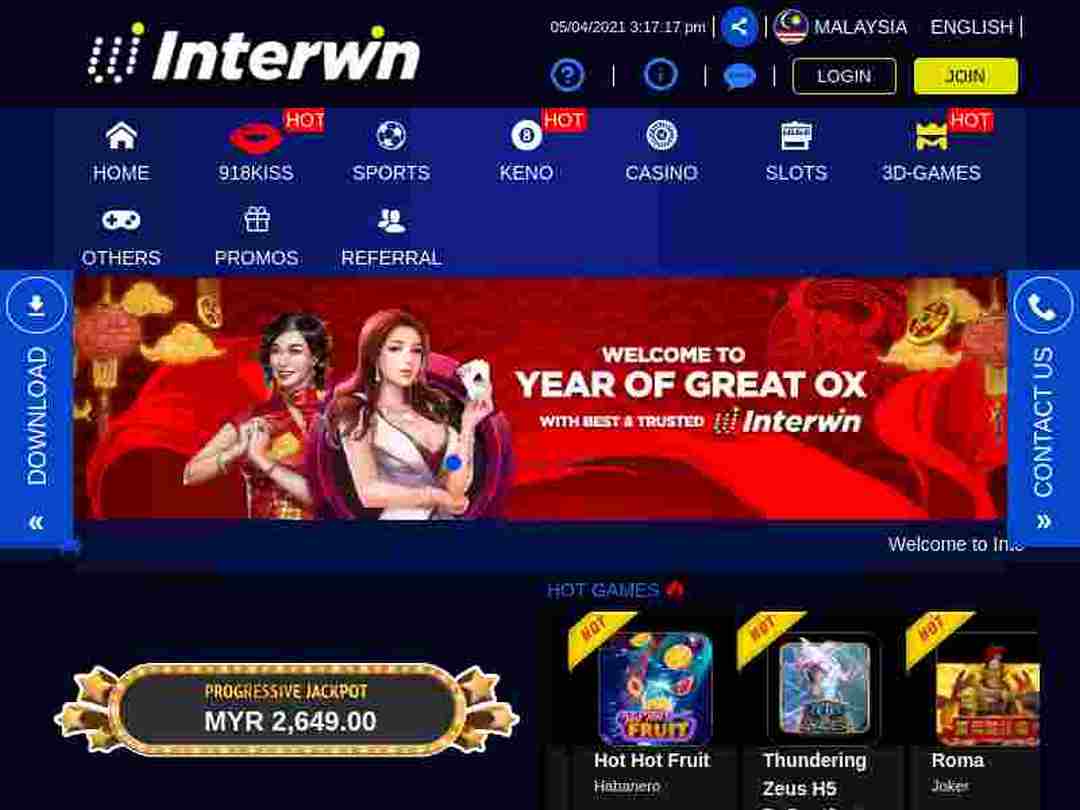 Interwinvn là nhà cái cá cược đỉnh cao, uy tín, an toàn