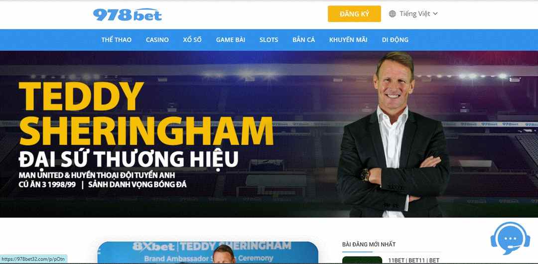 Nhà cái 978bet uy tín nhất hiện nay