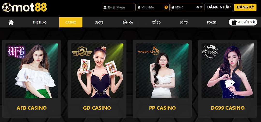 Casino trực tuyến có sức hút khó cưỡng
