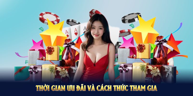 Thời gian ưu đãi và cách thức tham gia vòng quay may mắn tặng 9999K