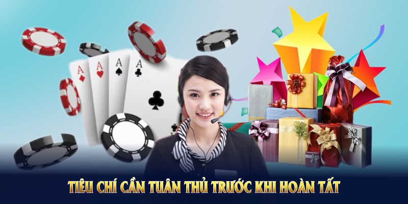 Tiêu chí cần tuân thủ trước khi hoàn tất giao dịch nạp tiền