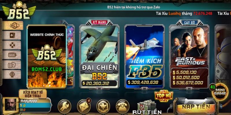 Chơi game bài B52 trên PC mang đến một trải nghiệm thú vị