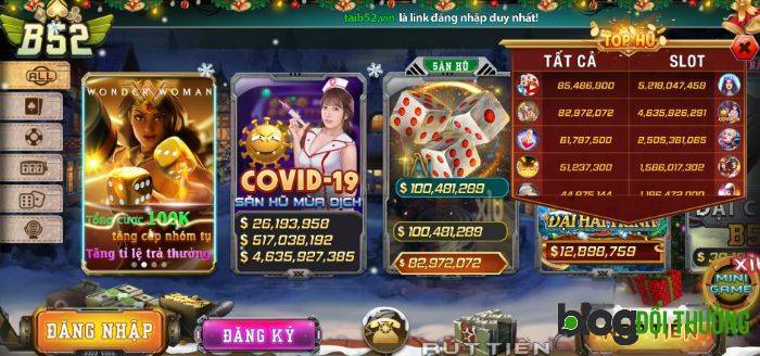 Chọn Đăng nhập trên màn hình