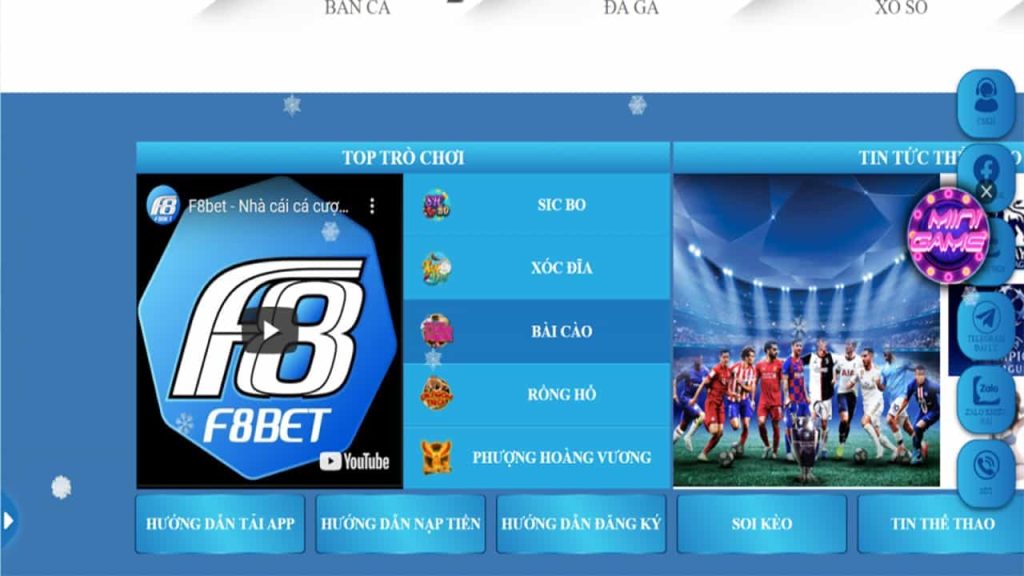 Nhà cái F8bet: Nhà cái mới - thương hiệu F8Bet - Review F8bet