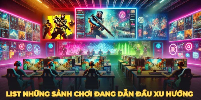 List những sảnh chơi đang dẫn đầu xu hướng 