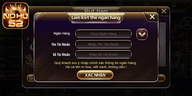 Hướng dẫn rút tiền Nohu52 nhanh – an toàn – không lỗi hệ thống - Ảnh 2