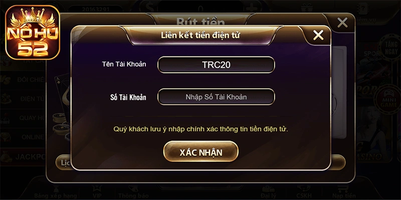 Hướng dẫn rút tiền Nohu52 nhanh – an toàn – không lỗi hệ thống - Ảnh 3