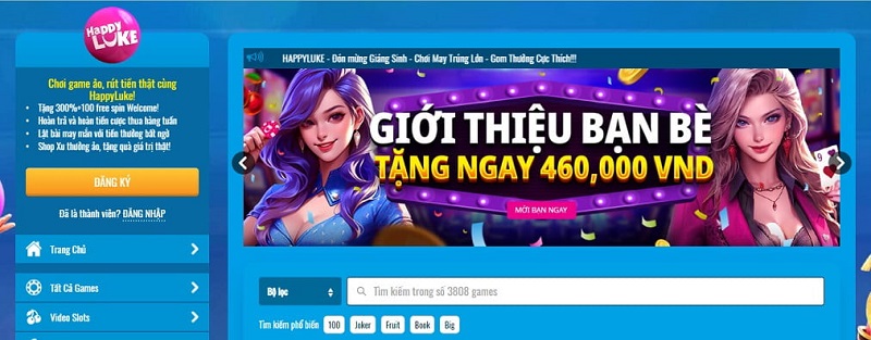 Happy Luke – Casino hợp pháp, an toàn với mọi bet thủ