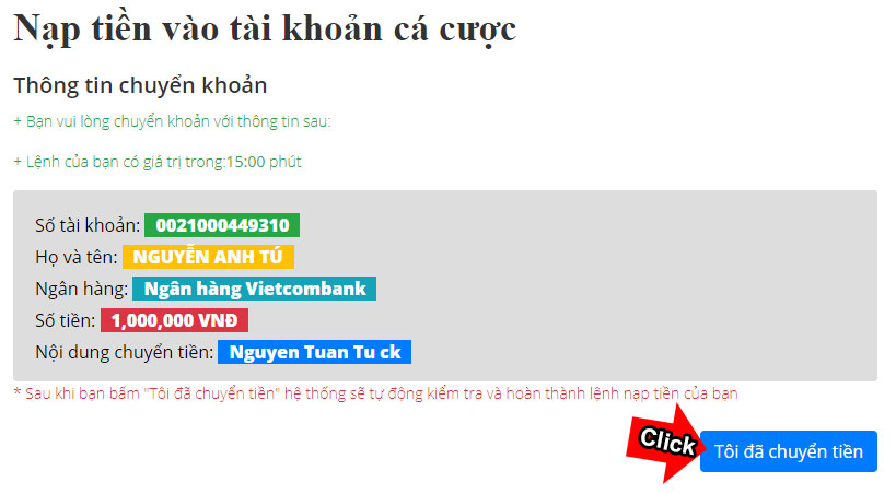 Chuyển tiền