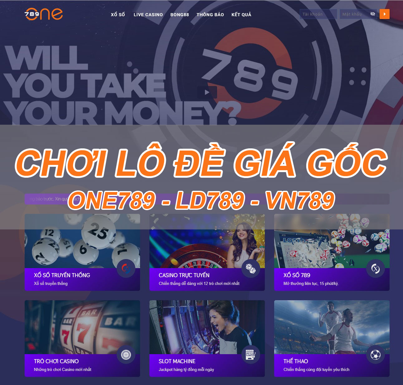 Nhà cái LD789 - ONE789 - VN789