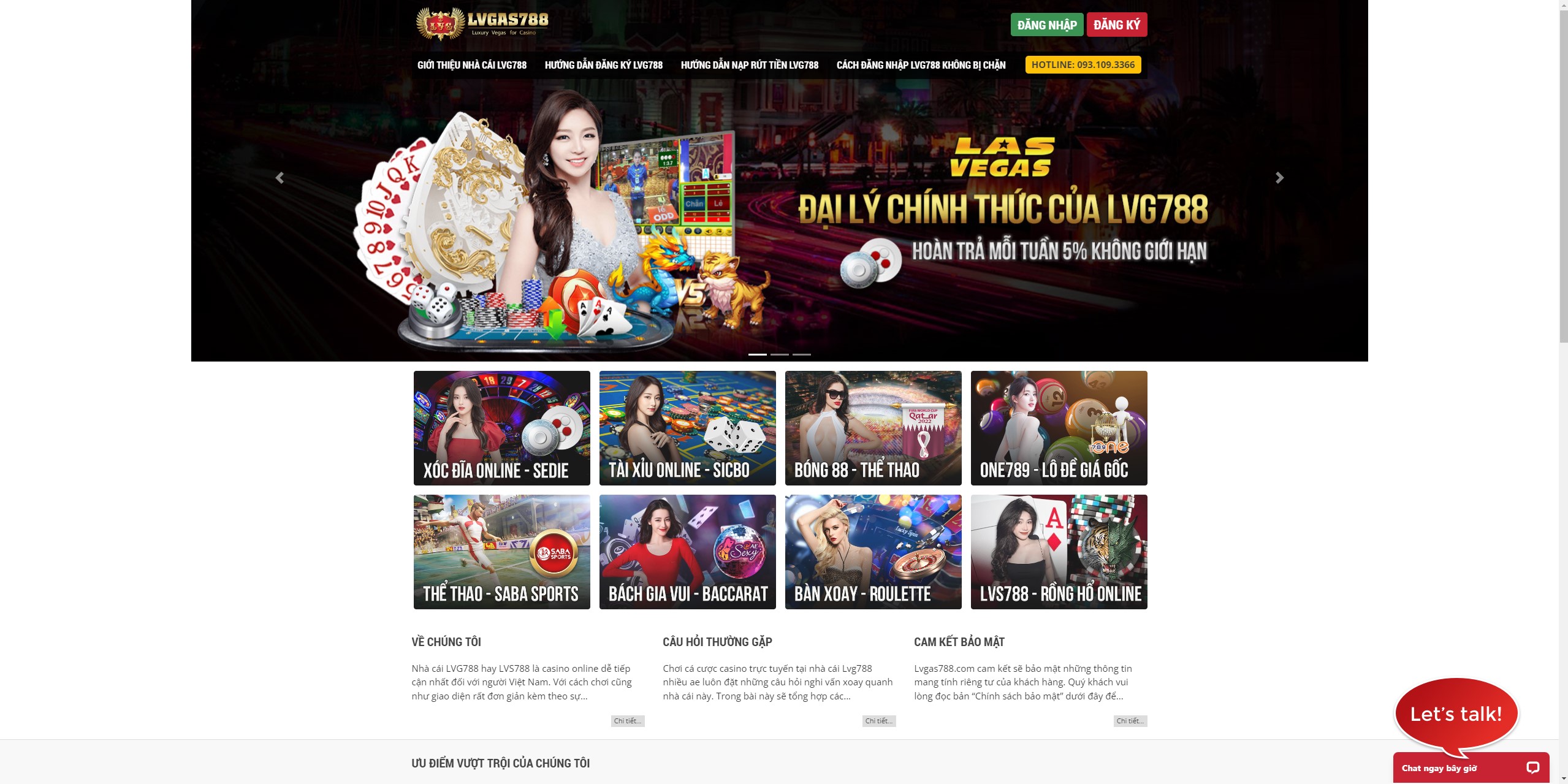 Đại lý LVG788 tại Việt Nam