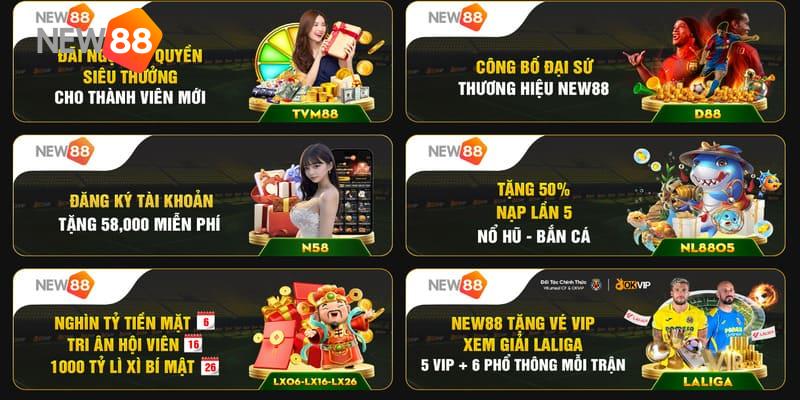 Cùng tìm hiểu về khuyến mãi tri ân hội viên New88