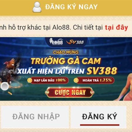 Hướng dẫn chi tiết cách đăng ký, gửi tiền, rút tiền Sv388