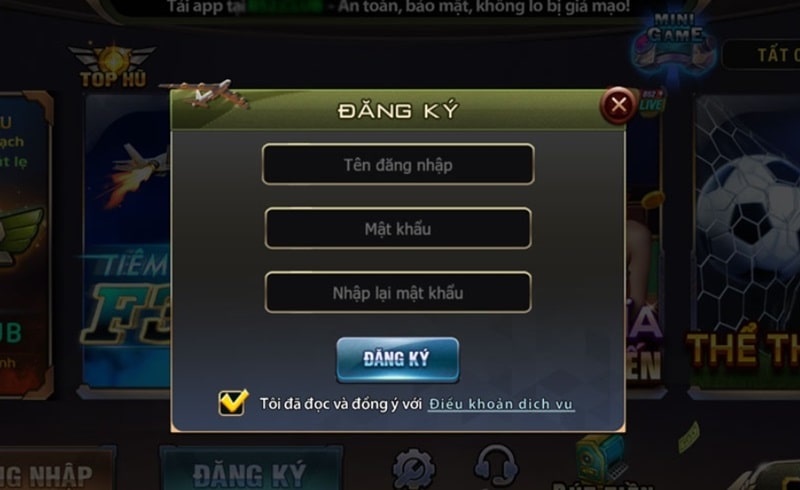 Chi tiết cách đăng ký tài khoản cổng game B52 Club