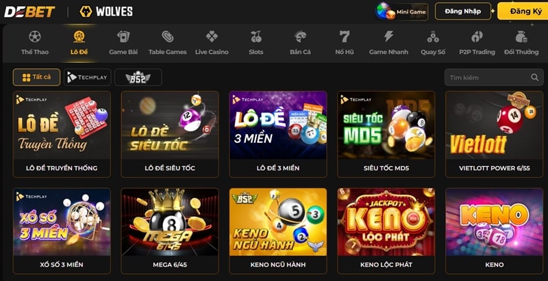DeBet là trang ghi lô đề online danh tiếng quốc tế