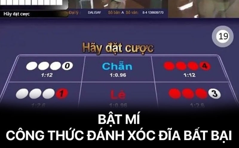 Công thức đánh xóc đĩa từ chuyên gia đầu ngành
