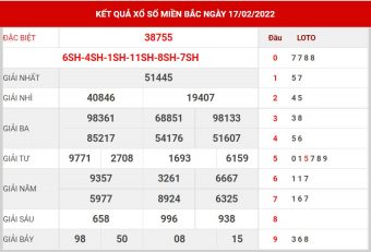 soi cầu 88 XSMB miễn phí ngày 18/02/2022