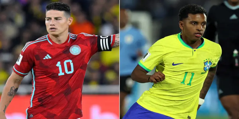 Phong độ hiện tại của Brazil vs Colombia