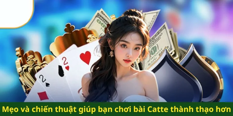 Mẹo và chiến thuật giúp bạn chơi bài Catte thành thạo hơn
