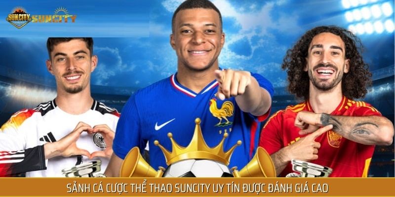 Sảnh cá cược thể thao SUNCITY uy tín được đánh giá cao