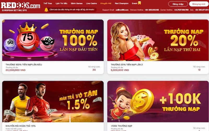 Khuyến Mãi Red88