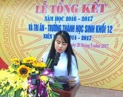 Bài phát biểu cảm xúc ngày ra trường của học sinh lớp 12 hay và ý nghĩa nhất