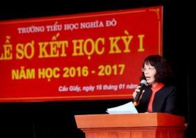 Bài phát biểu sơ kết học kỳ 1 hay và ý nghĩa nhất