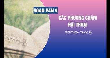 Bài soạn 