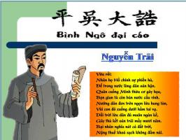 Bài soạn Đại cáo bình Ngô (Bình Ngô đại cáo) - Phần I: Tác giả (Ngữ Văn 10) hay nhất