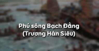 Bài soạn Phú sông Bạch Đằng (Bạch Đằng giang phú) (Ngữ Văn 10) hay nhất