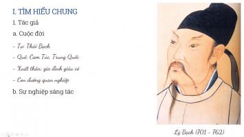 Bài văn phân tích bài thơ 