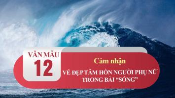 Bài văn phân tích vẻ đẹp tâm hồn người phụ nữ trong bài thơ 