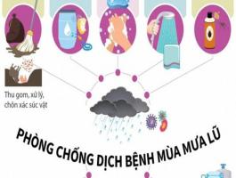 Bệnh thường gặp vào mùa lũ và giải pháp khắc phục hiệu quả nhất