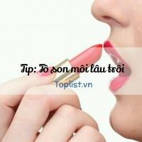 Cách giữ son môi lâu trôi khi đi tiệc