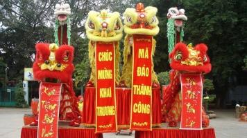 Dịch vụ lân sư rồng khai trương tốt nhất tại TP. HCM