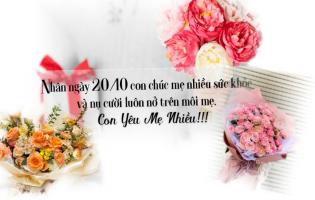 Lời chúc độc đáo bằng Tiếng Anh tặng mẹ ngày 20/10