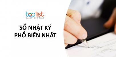 Mẫu sổ nhật ký phổ biến nhất hiện nay