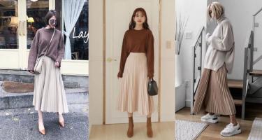 Cách phối đồ với áo sweater phong cách nhất cho các nàng