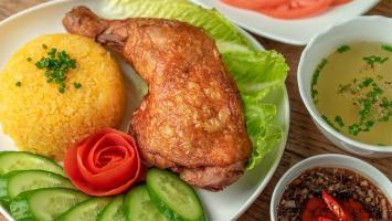 Quán cơm gà xối mỡ ngon nhất tỉnh Bình Dương
