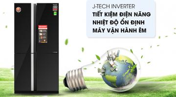 Tủ lạnh được ưa chuộng nhất của thương hiệu Sharp
