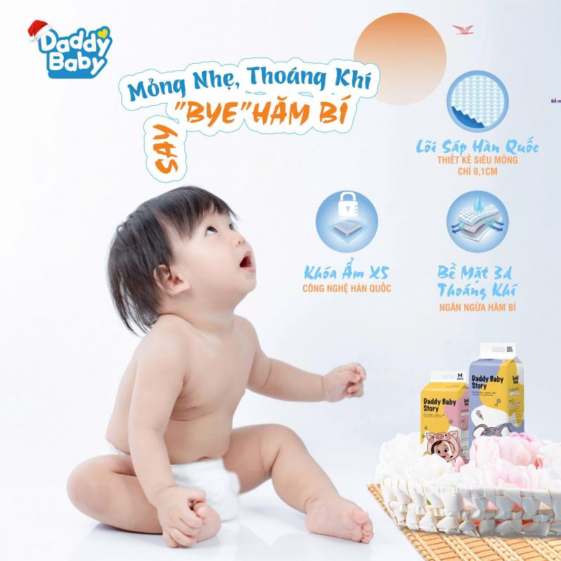 Bỉm Daddy Baby Story phiên bản Việt Nam