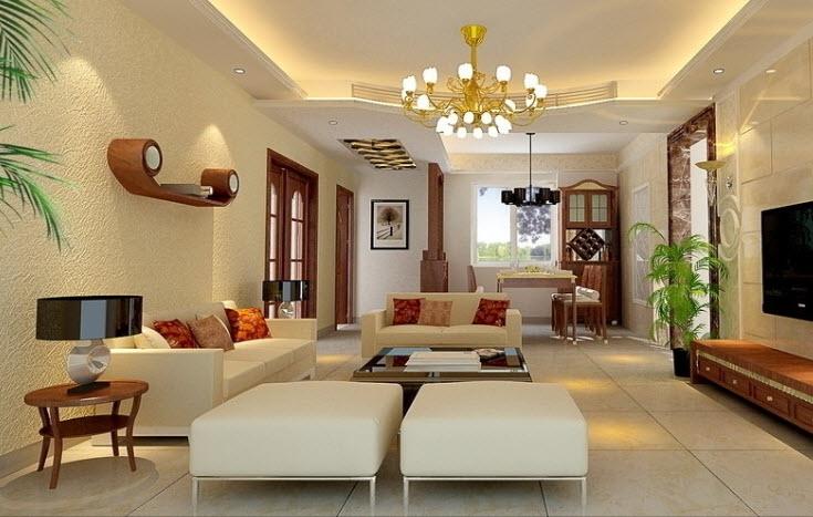 Nằm giữa những chiếc ghế là cái bàn không kém phần kiêu kì, có phần còn lộng lẫy hơn