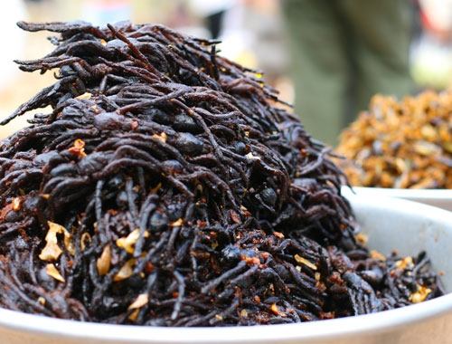 Nhện chiên - Campuchia