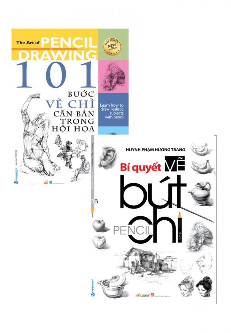 101 Bước Vẽ Chì Căn Bản Trong Hội Họa (Tái Bản)