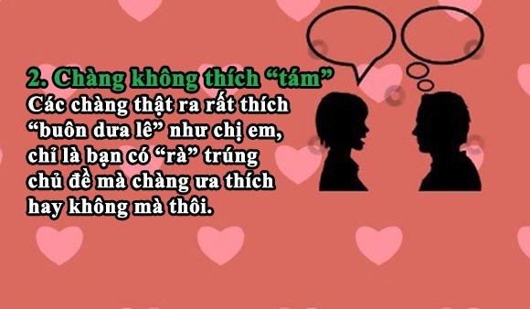 Có đúng là chàng không thích 