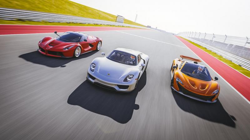 2013: Ferrari LaFerrari, McLaren P1 và Porsche 918 Spyder