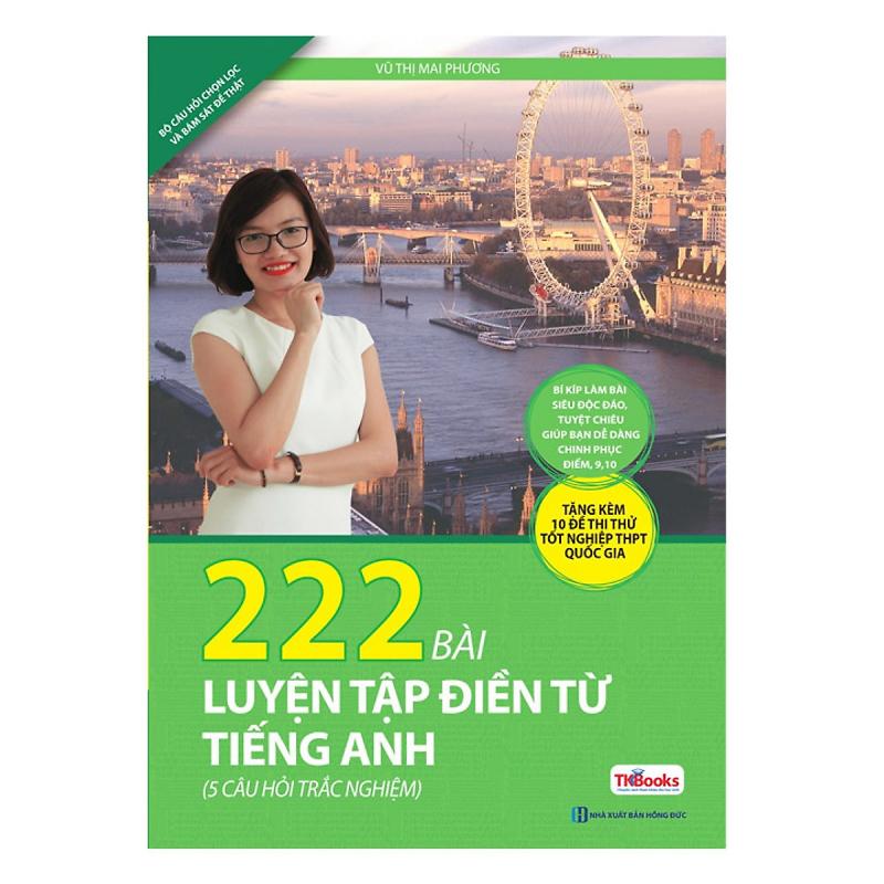 222 bài luyện tập từ tiếng Anh (5 câu hỏi trắc nghiệm)
